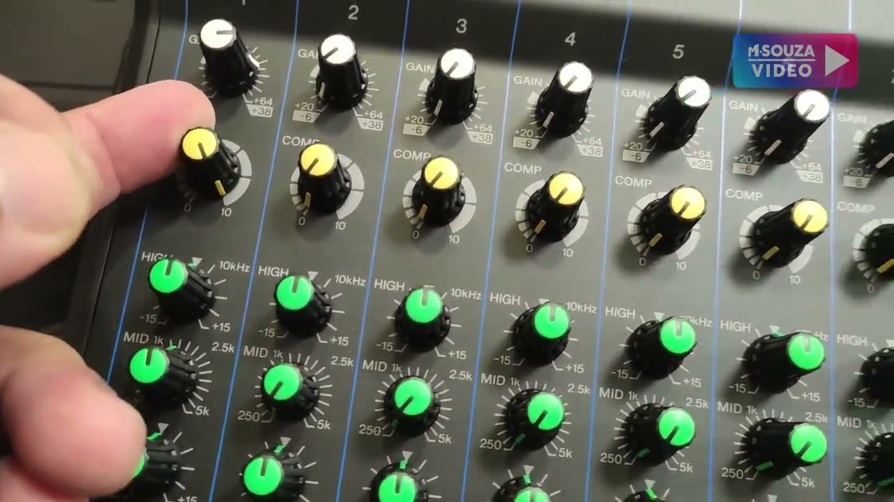 Yamaha MG16XU # Compressor