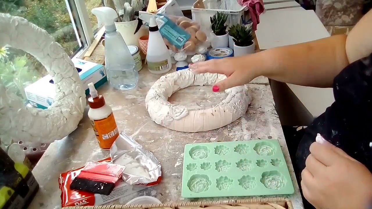 Wreaths made from PRIMA moulds