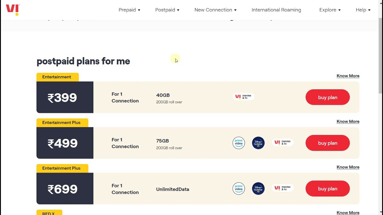Vi ₹399 Postpaid Plan Details in Hindi | Best Plan with 200 GB Data Rollover