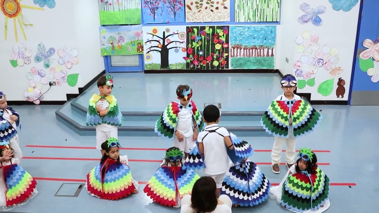 Cérémonie des élèves de maternelle du site d'Al Waab