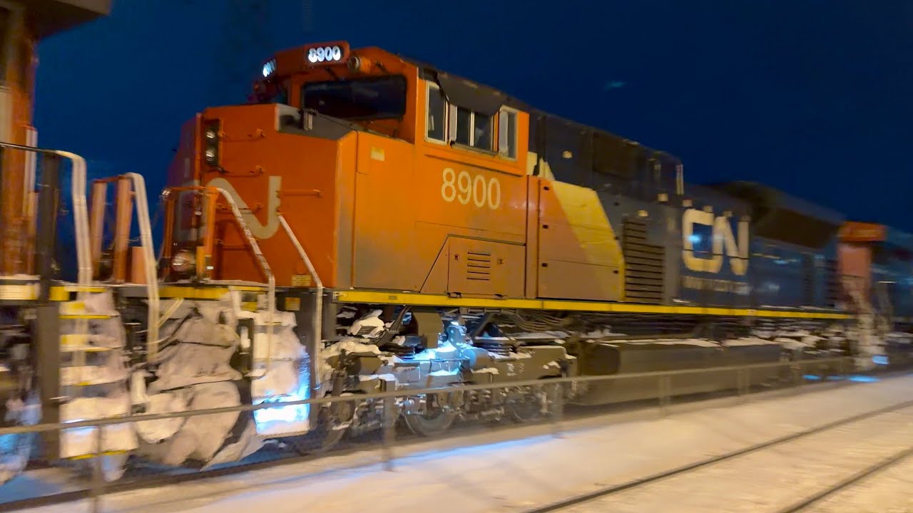 M-2 Trailing 2nd! CN A450 by Langstaff with 3140/8900/2921