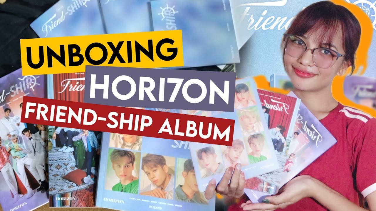 UNBOXING HORI7ON'S FIRST ALBUM | i super love my pulls!