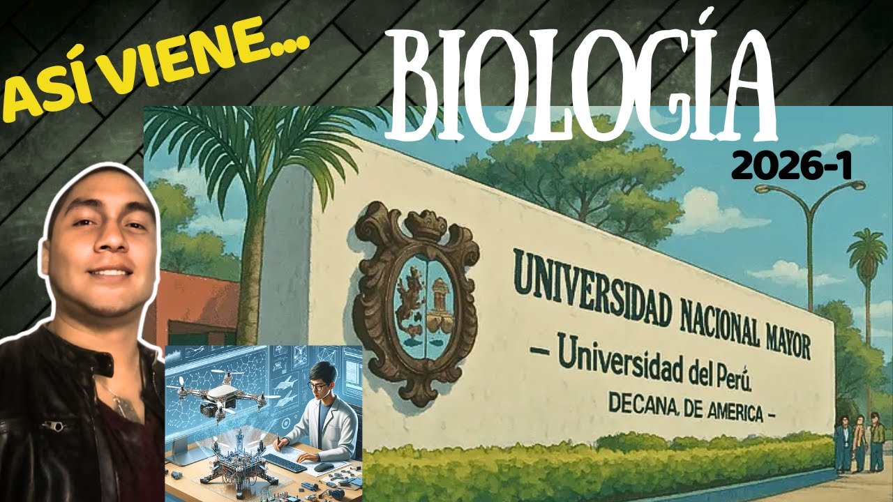🔴 Solucionario BIOLOGÍA 🧬 SAN MARCOS 2026 1 ÁREA B C EXAMEN ADMISIÓN