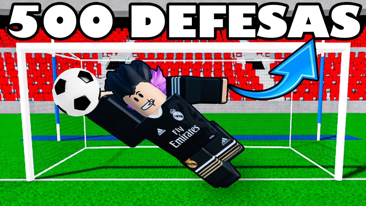 NOVA SERIE DE GOLEIRO GK NO SUPER LEAGUE SOCCER ROBLOX | 500 DEFESAS DE GK
