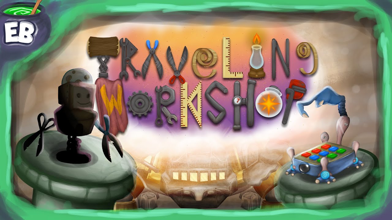 ELIDII and SNIPSNAP on TRAVELLING WORKSHOP!? - Elemental Beginnings
