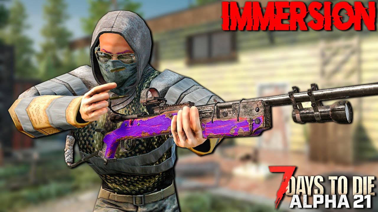 NEW DISCOVERIES! - 7 Days to Die: NO HUD (IMMERSION Alpha 21)