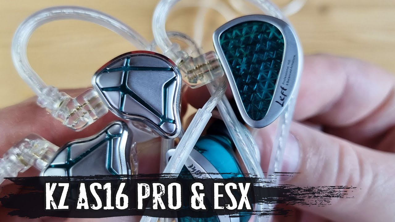 Много или хорошо? Сравнительный обзор наушников KZ AS16 Pro и KZ ESX