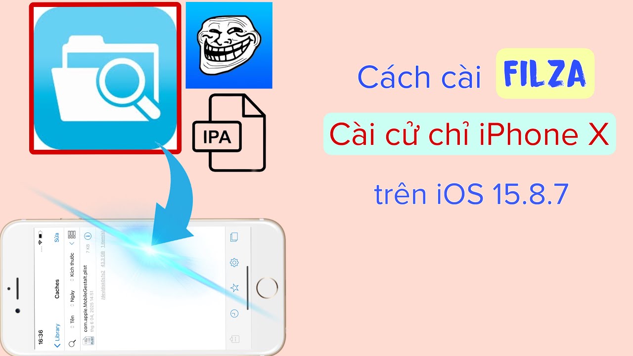 Как настроить жесты на iPhone X | Установка Filza на iOS 15.8.7 @hadu75tv2