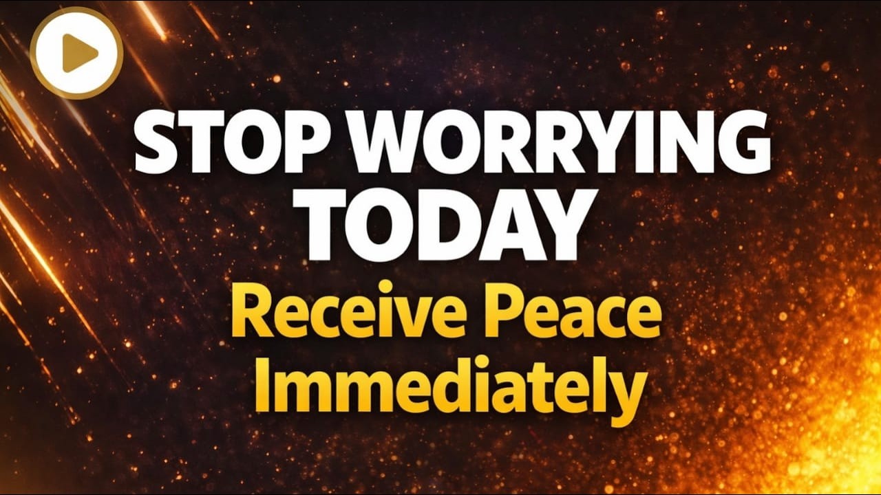 Prayer to Overcome Worry and Anxiety | God's Peace That Surpasses Understanding