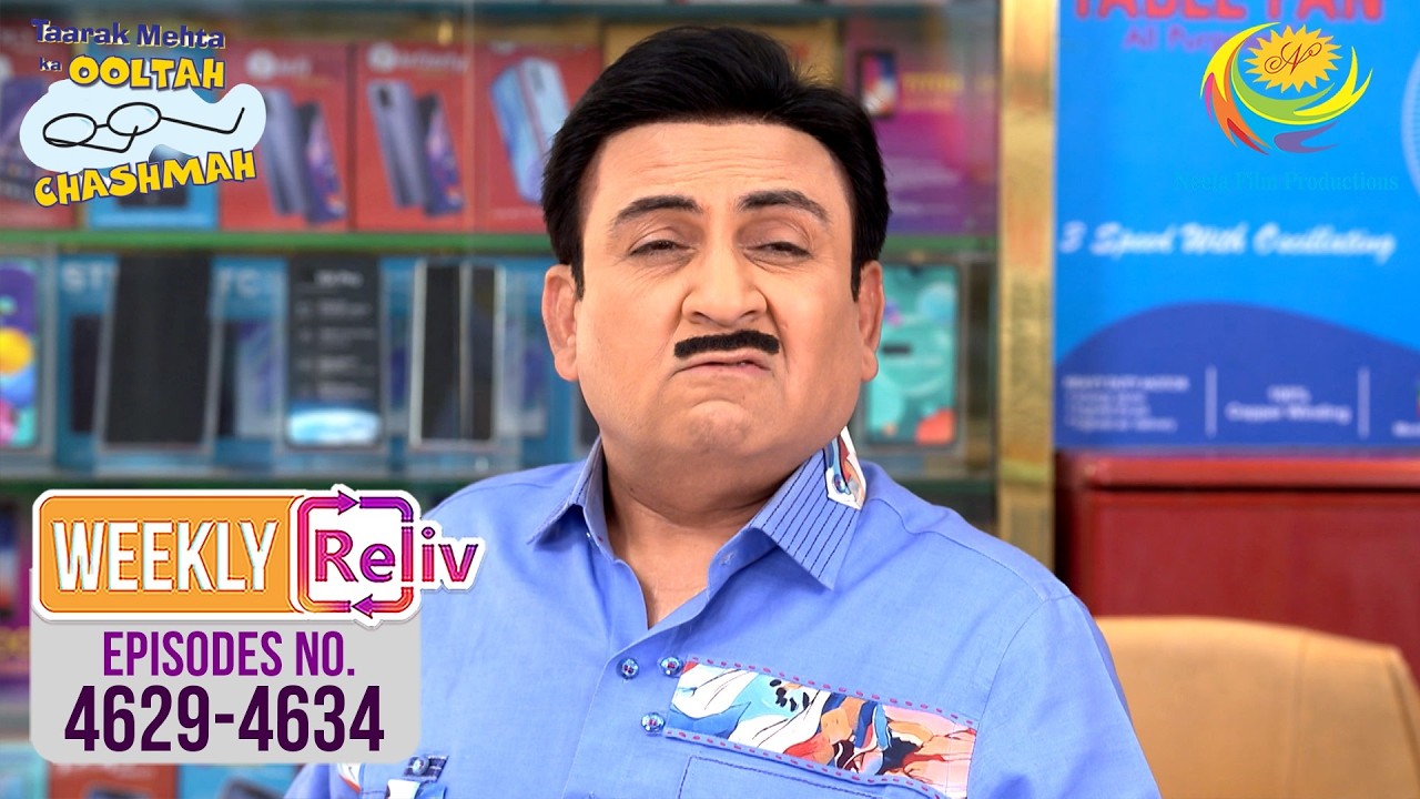 Weekly Reliv - Taarak Mehta Ka Ooltah Chashmah - 4629 To 4634 | 9 Feb 2026 To 14 Feb 2026