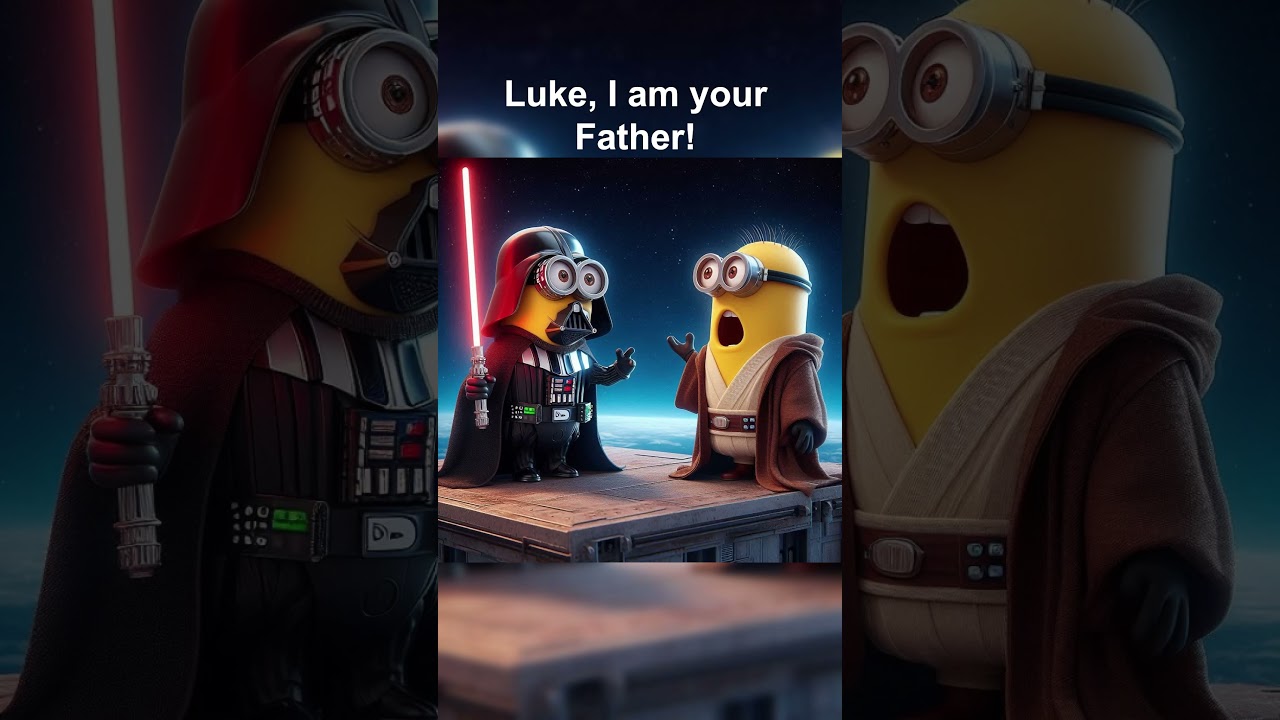 I am your father, Luke! #minions  #minionsinaction #minion #minionrush #shorts