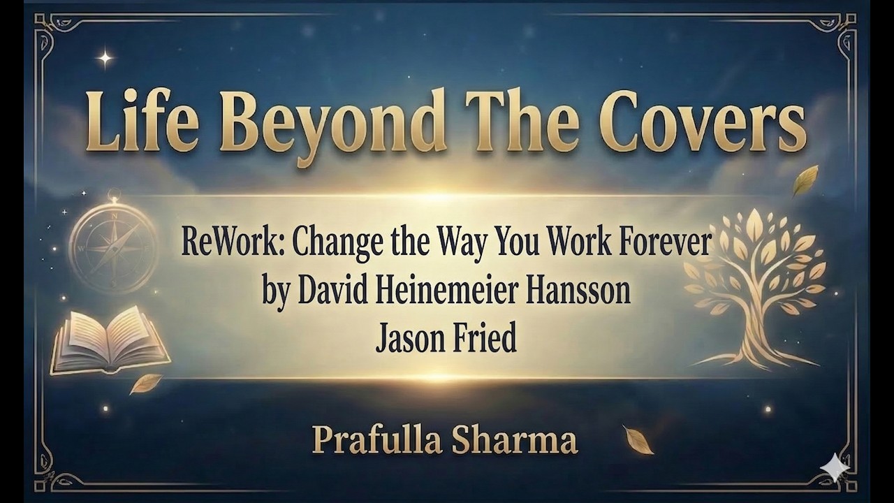 ReWork: Change the Way You Work Forever by David Heinemeier Hansson Jason Fried