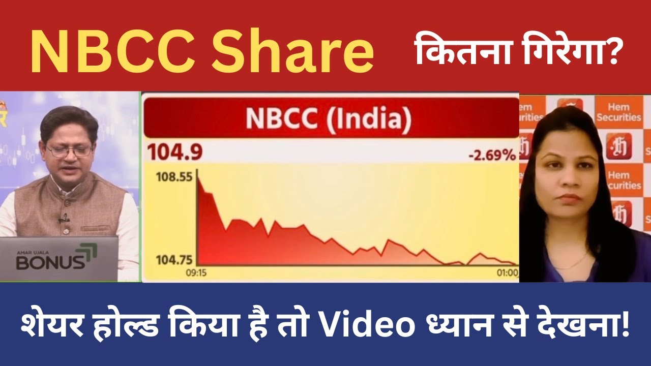 How much will NBCC share fall? , NBCC Share Latest News, NBCC share analysis, NBCC share price ta...
