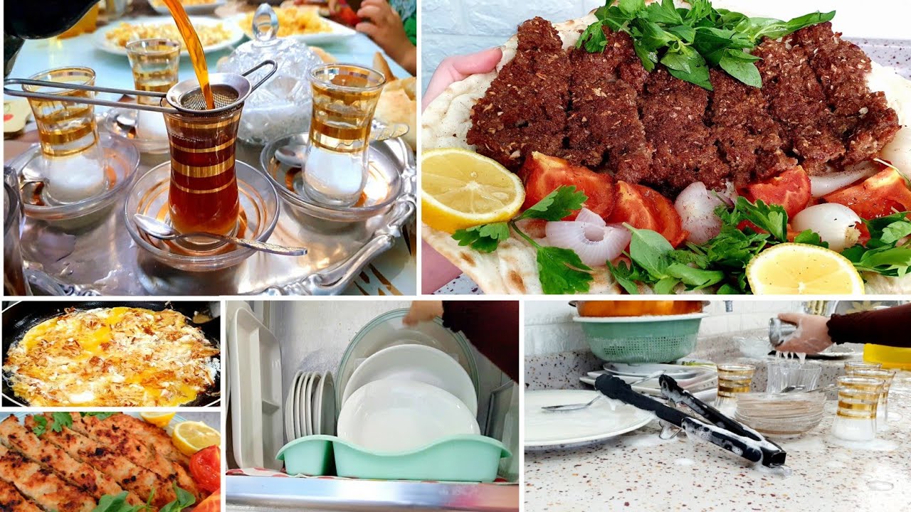 روتين صباحي تنظيف وتغيير + سوالف + شوي كباب عراقي بالفرن 😋| اسو ساعدني | #اقضوا_يوم_معي