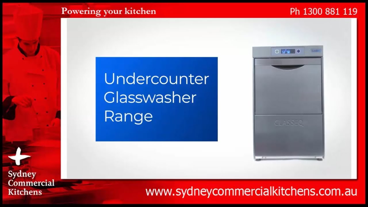 Classeq Undercounter Glasswasher