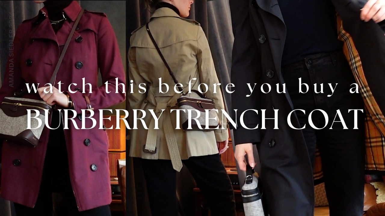 Burberry Trench Coat Buying Guide - Sizing, Buying tips, Red/Green Flags & Styling with Oleada Bags
