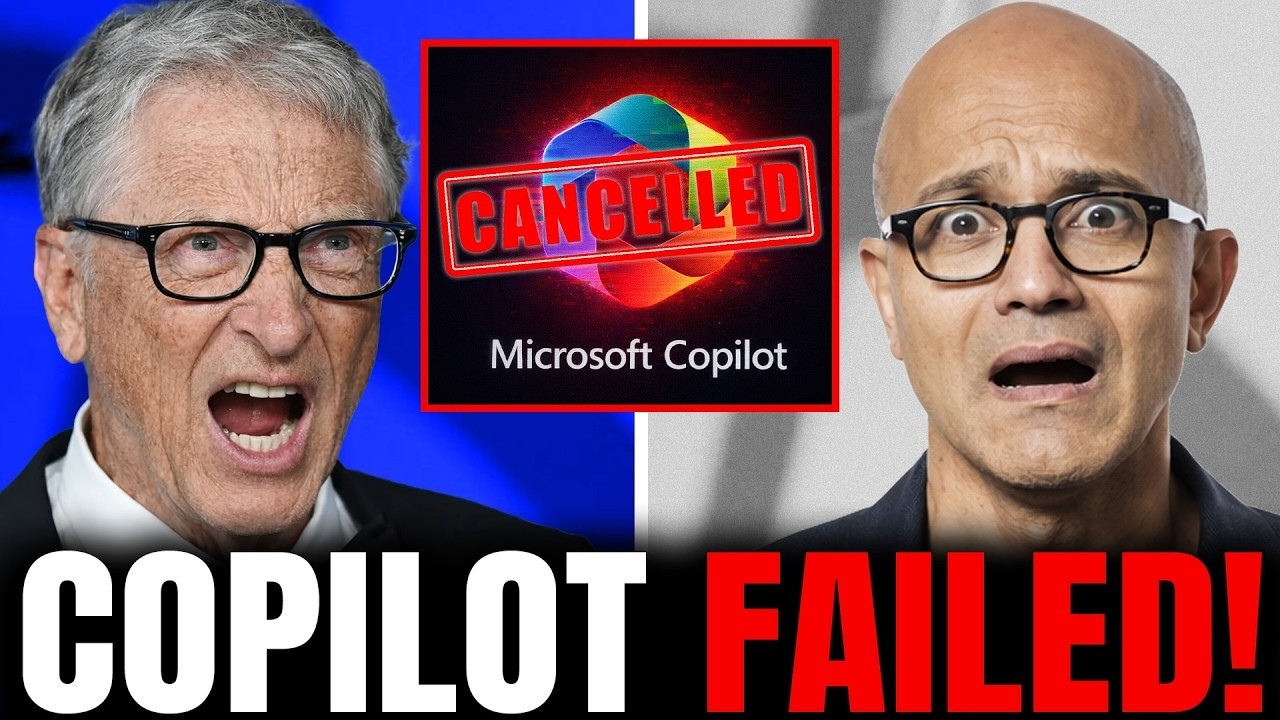 Bill Gates FURIOUS As NOBODY Uses Microsoft Copilot Because Of THIS!