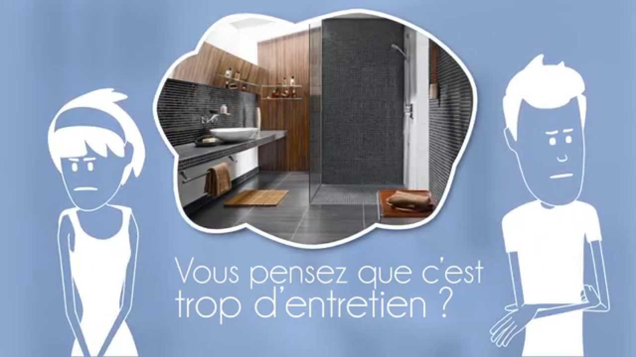 TIMELESS, le verre de douche à l'épreuve de l'eau