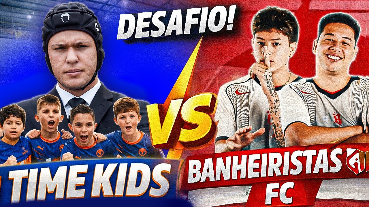 VAMOS JOGAR CONTRA O BANHEIRISTAS FC KIDS!