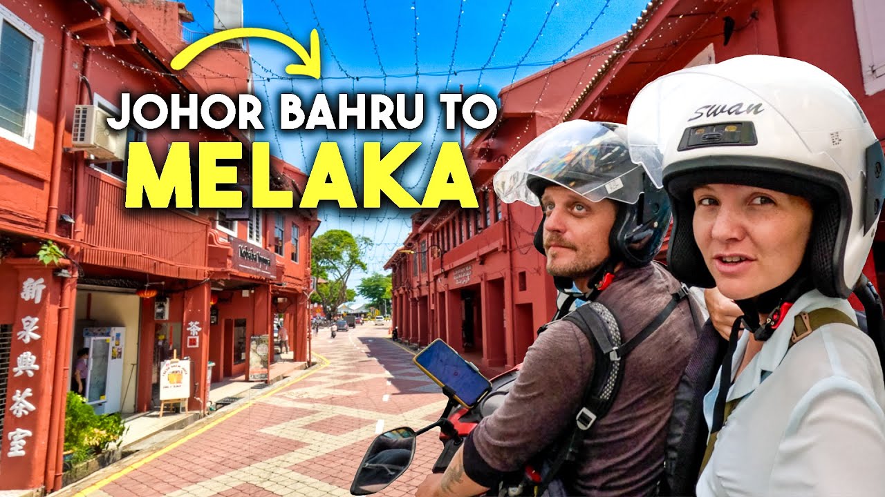 Road Trip Malaysia | Johor Bahru to Melaka 🇲🇾