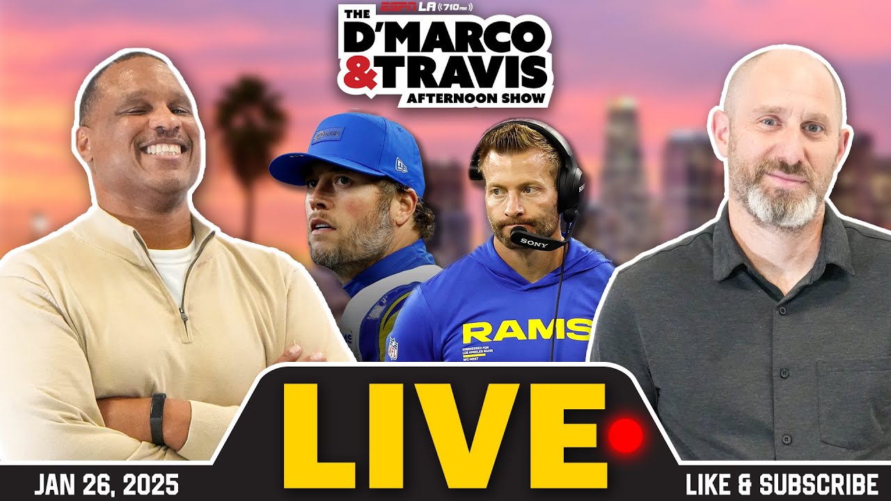 React to Rams NFC Championship Loss | What's Next For The Rams? - D'Marco & Travis 1-26-26