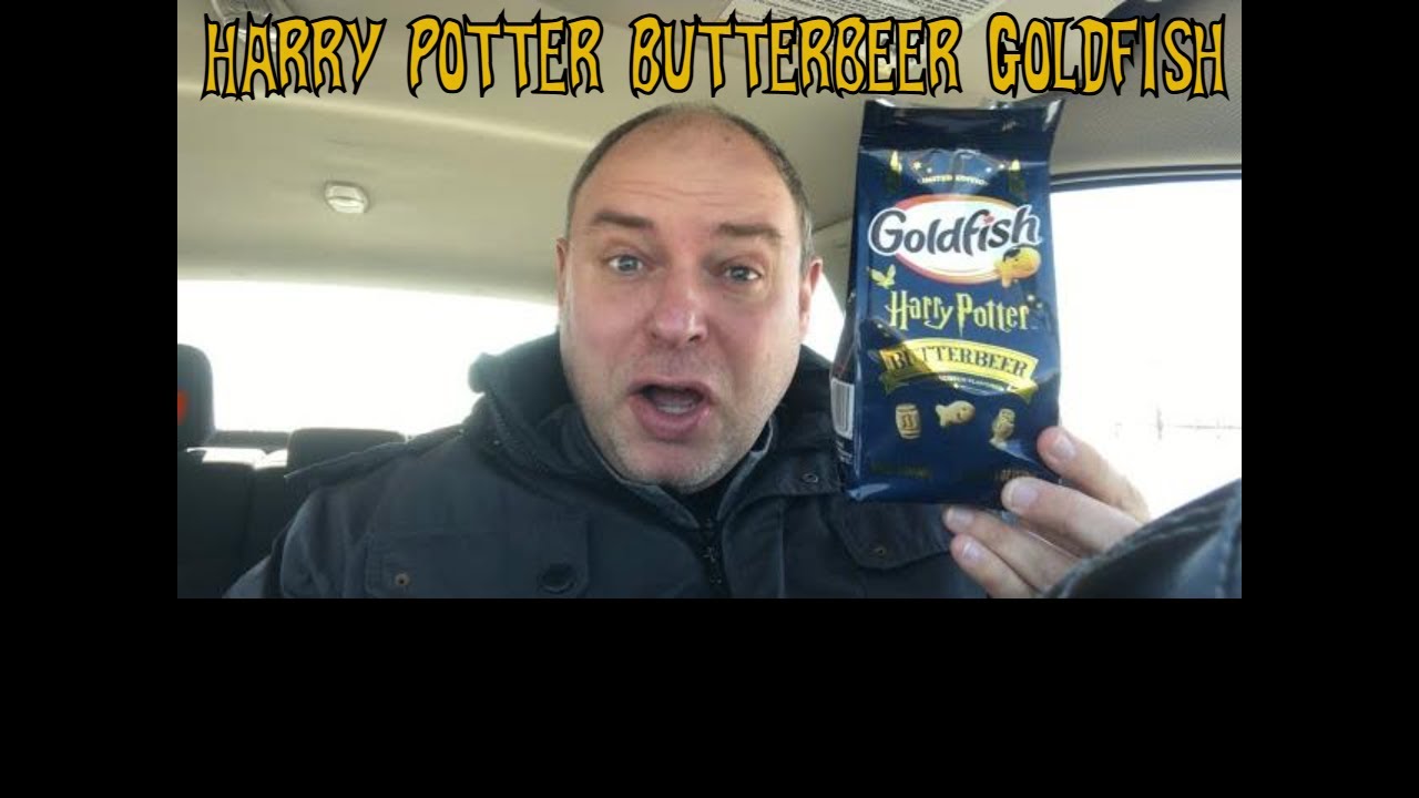 Harry Potter Butterbeer Goldfish LIMITED EDITION