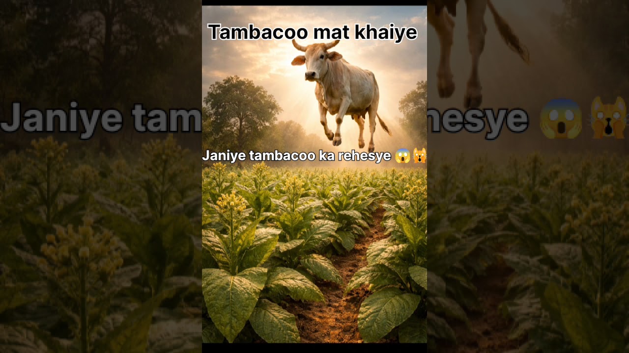Tambacoo mat khaiye | Janiye tambacoo ka rehesye 😱🙀