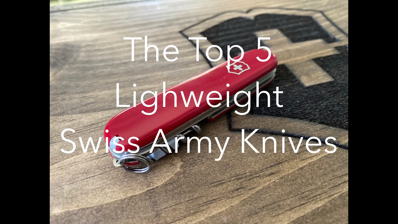 Top 5 Lightweight Swiss Army Knives by Length