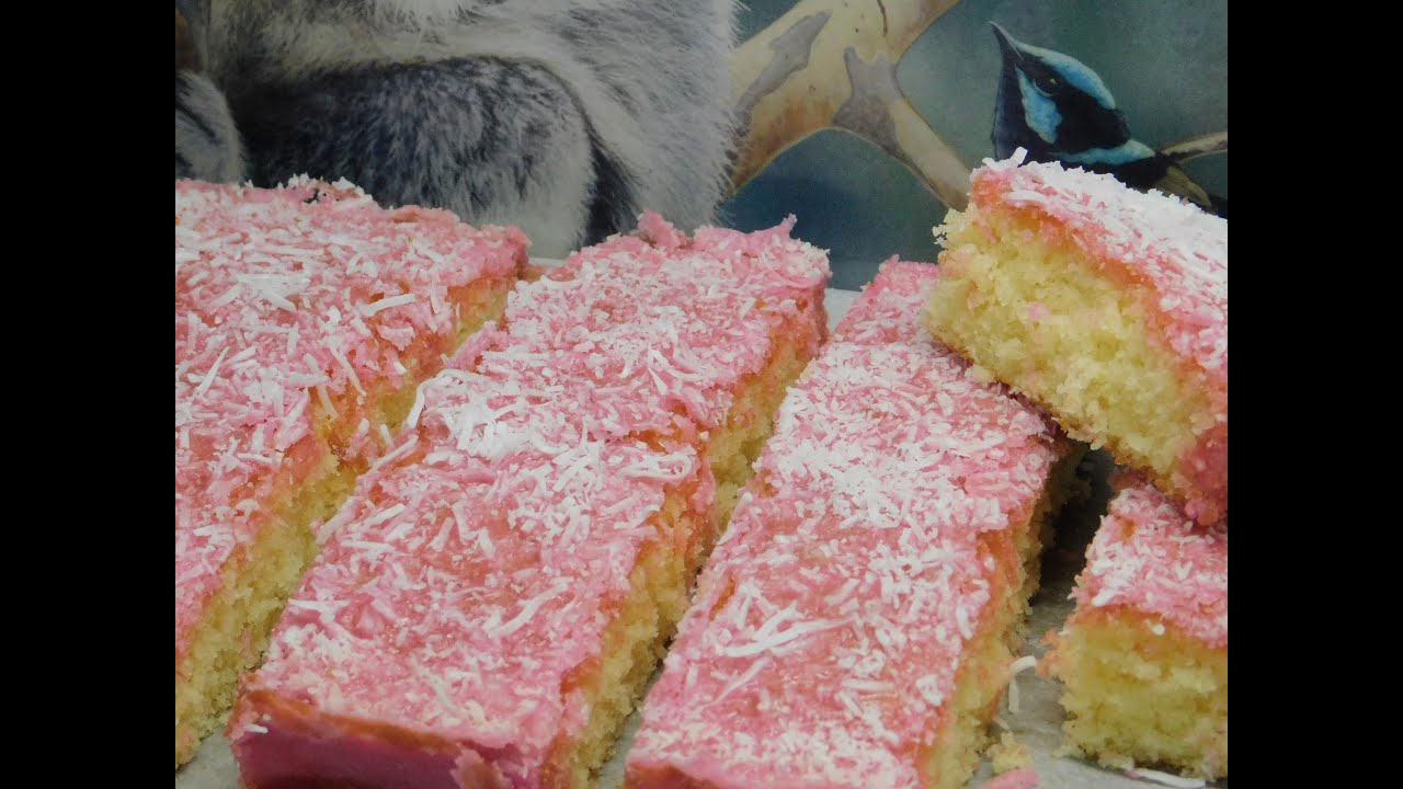Cakie Coconut Ice Slice | Australian slice recipe