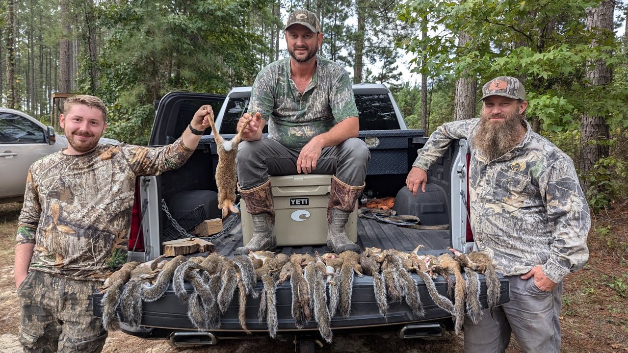 Camp Life, EPIC Squirrel Hunt, & Grandma's OLD SCHOOL Homemade Squirrel Dumplings