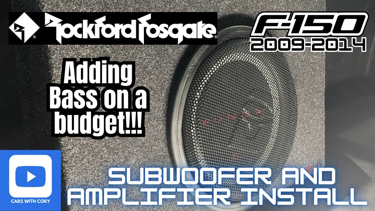 Budget Subwoofer and Amplifier Install for 09-14 F150
