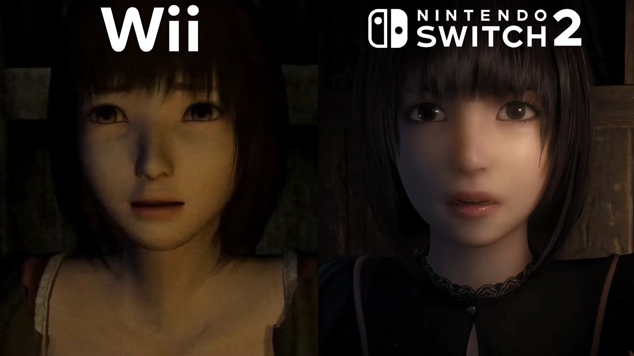 Switch 2 vs Wii | FATAL FRAME II: Crimson Butterfly REMAKE - Side by Side Gameplay Comparison