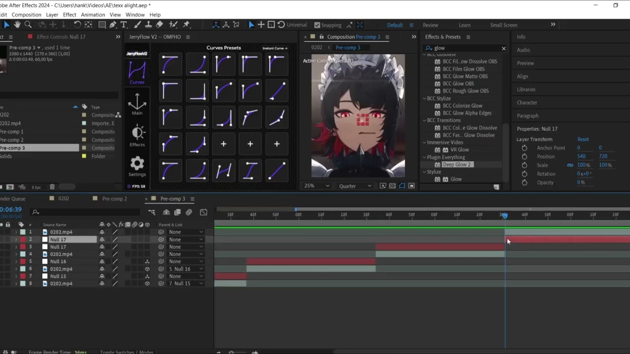 tutoria flip layer ( basic ) trên After effects Việt hóa !!!