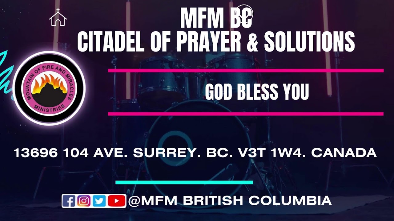 DEALING WITH FOUNDATIONAL INJURIES (1) - SUNDAY SERVICE - MFM BC