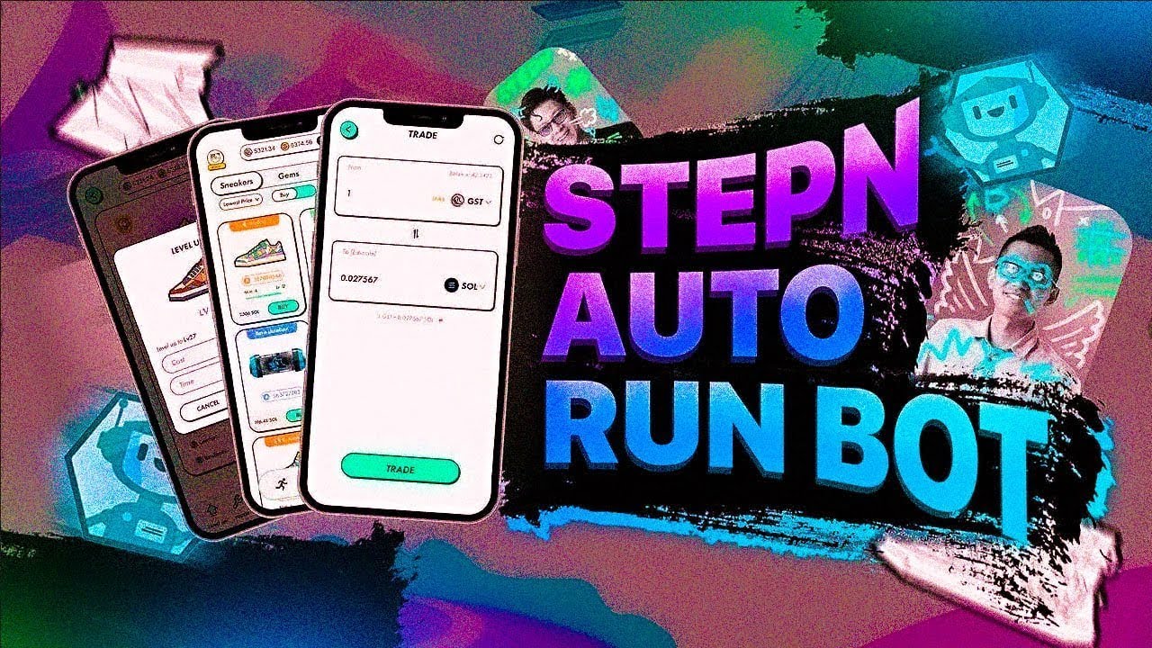 STEPN AUTORUN BOT FREE | STEPN FARM BOT | EASY MONEY | UPDATE 2022