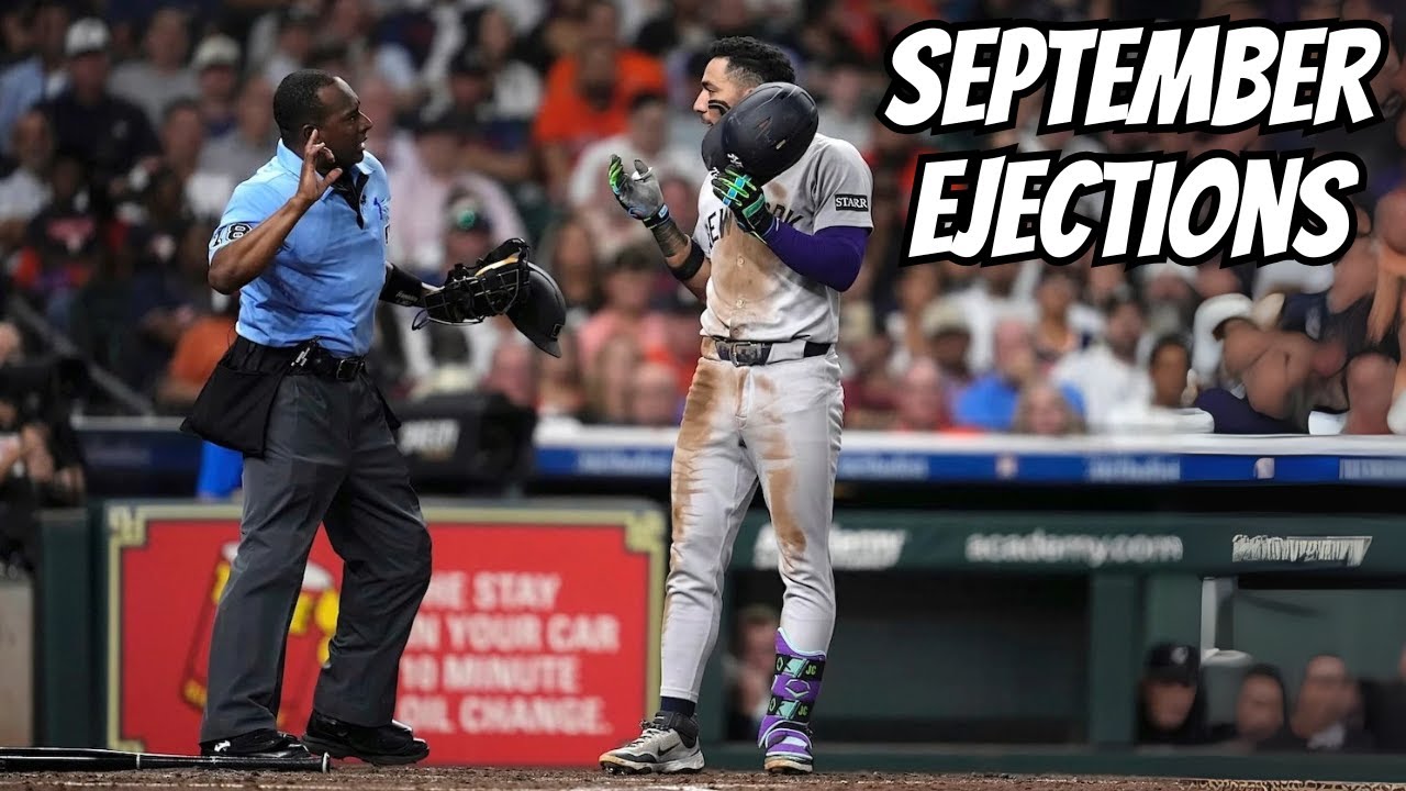 MLB 2025 September Ejections