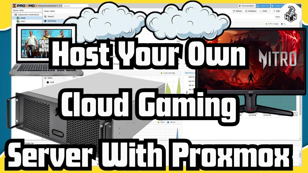 Полное руководство Proxmox Gaming: как самостоятельно разместить локальный облачный игровой серве...