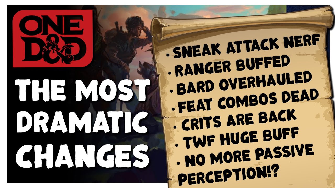 One D&D Overview &ndash; All the Biggest Changes!