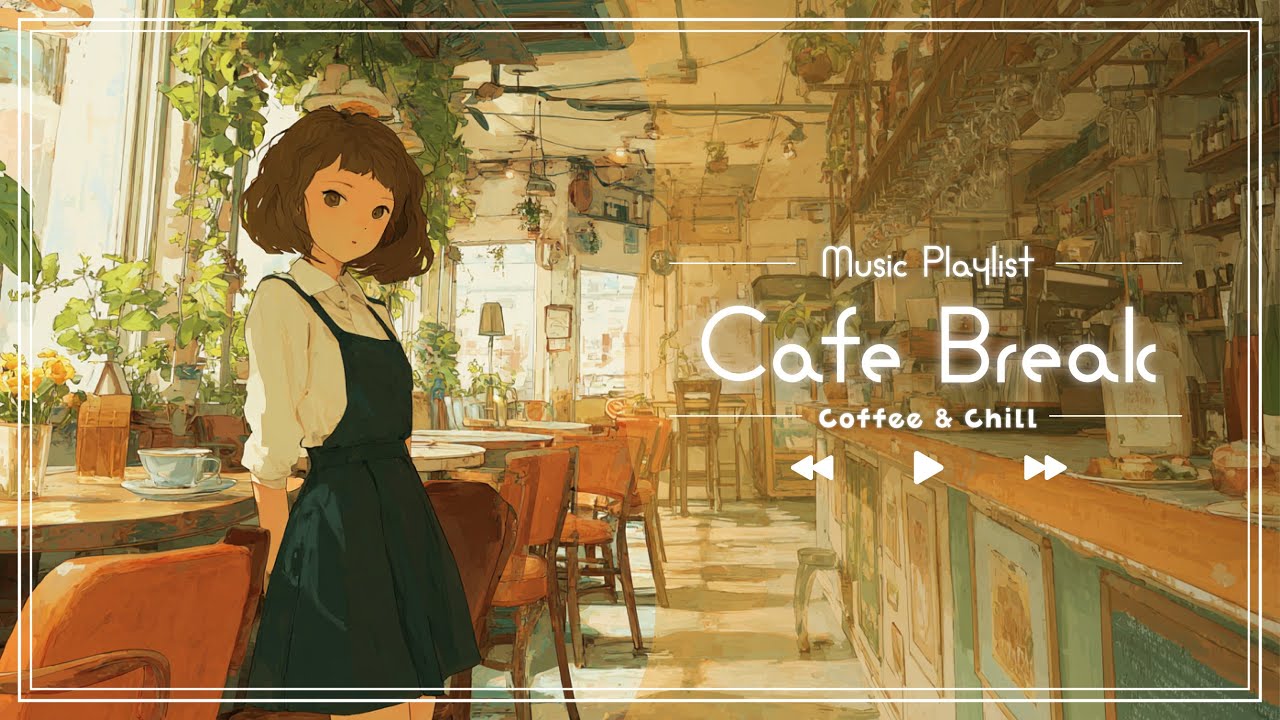 【Cafe】お昼の休憩にほっと一息☀️午後に戻る前の洋楽プレイリスト(105min)｜Lunch｜Studying｜Work｜Cafe｜作業用BGM｜