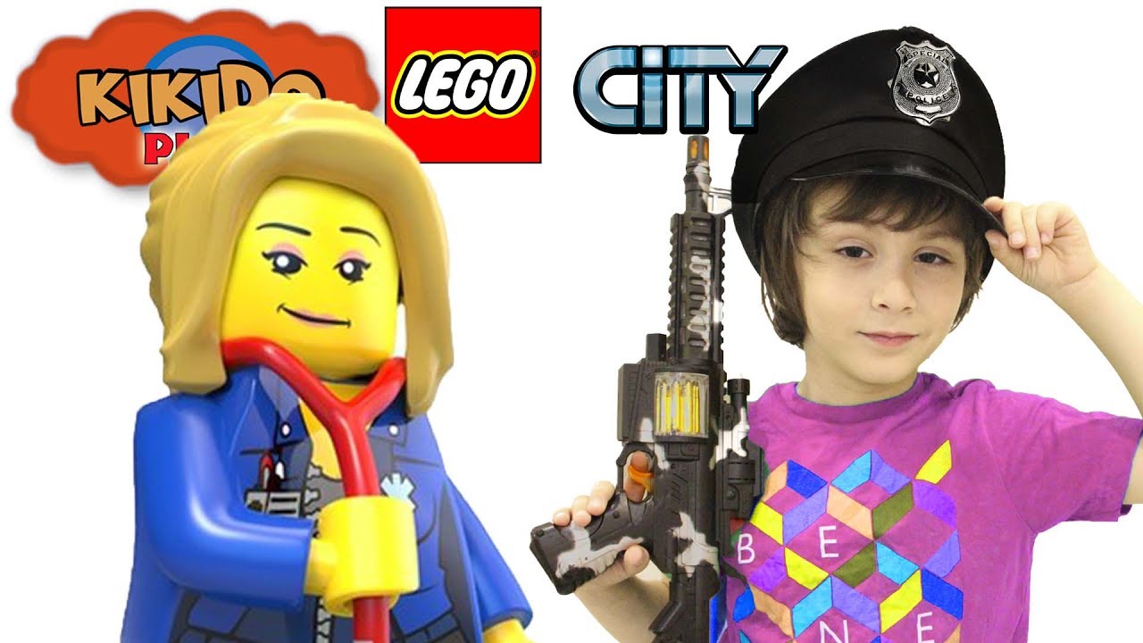 👮 LEGO CITY UNDERCOVER Крутой ПАРКУР Спасаем МИЛЛИОНЕРА Видео для детей Кикидо плей