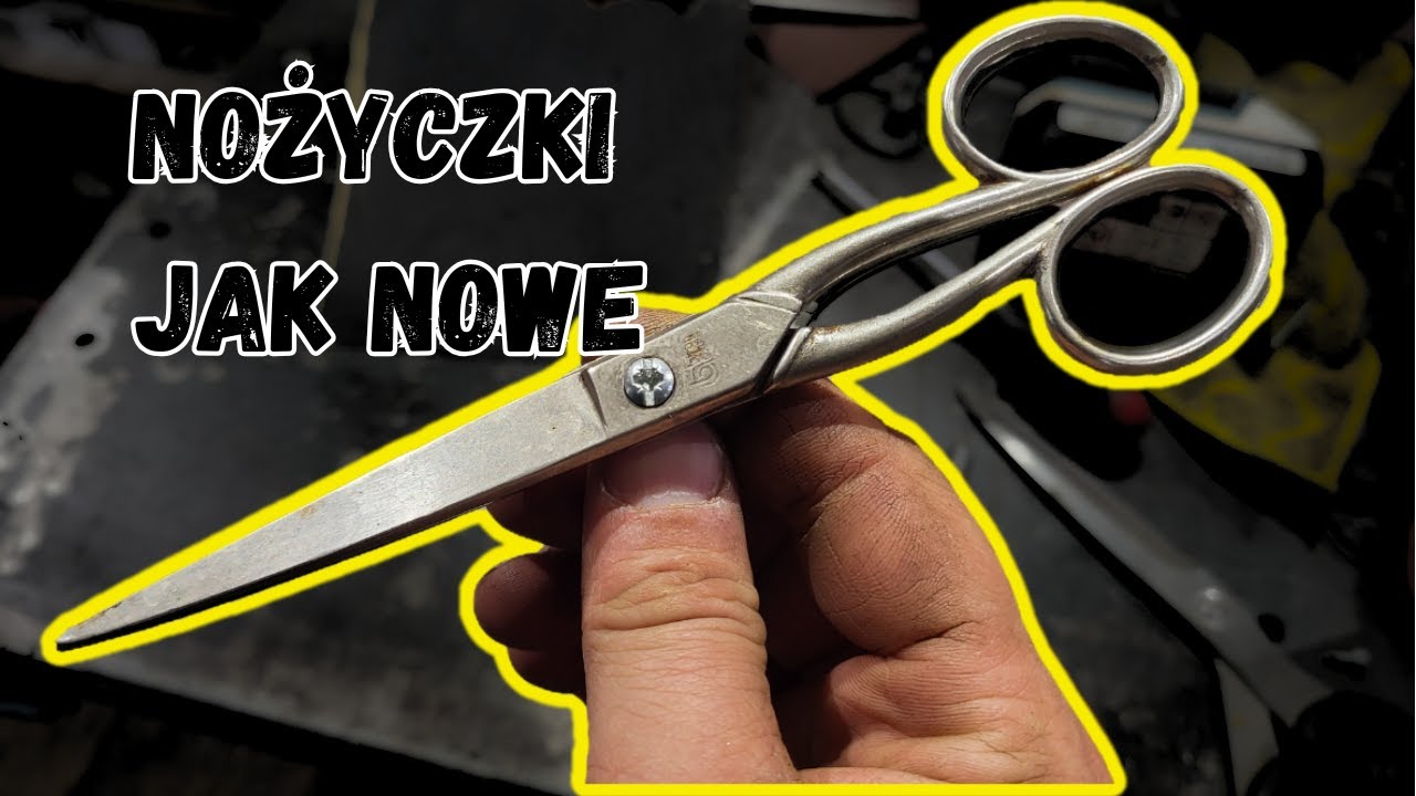 Jak naostrzyć nożyczki w łatwy sposób? - Regeneracja nożyczek