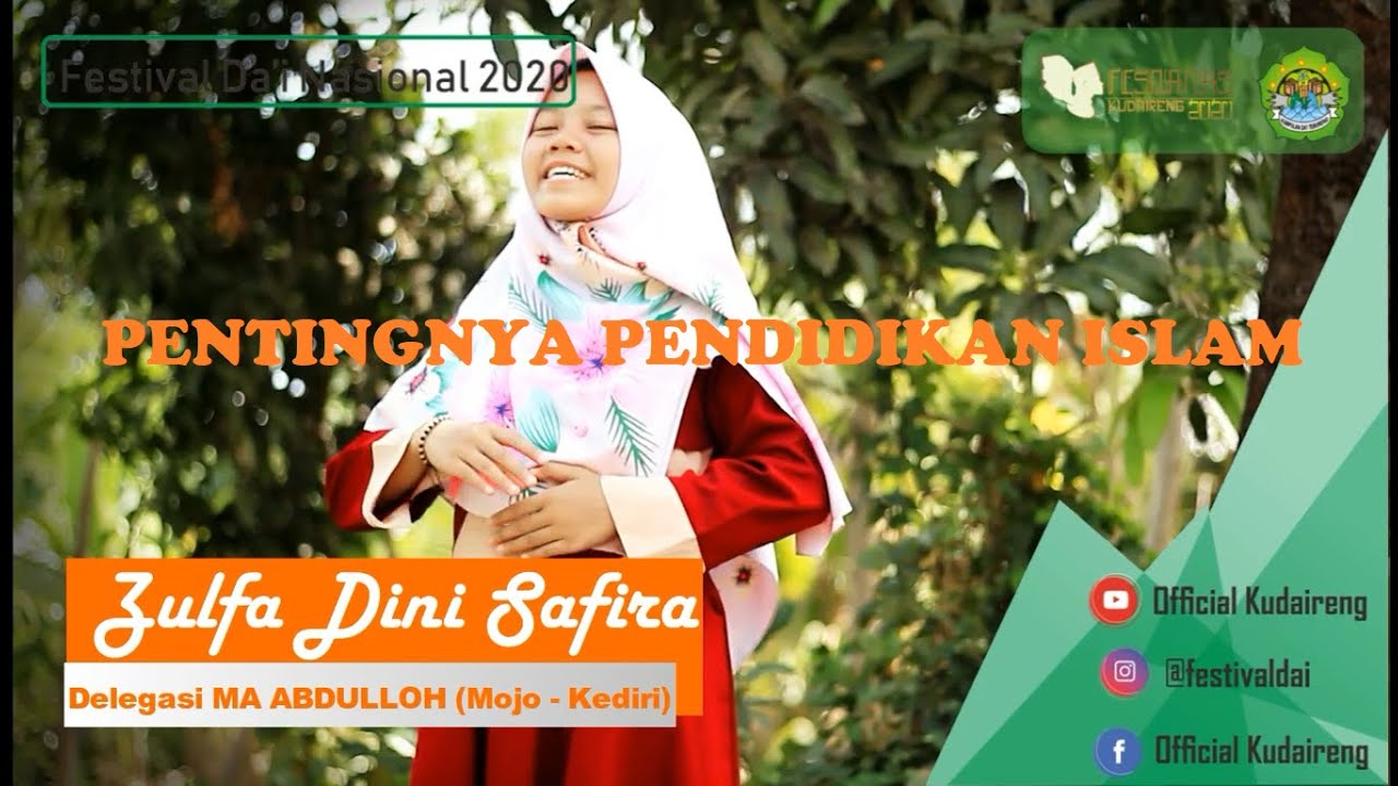 CONTOH PIDATO PENTINGNYA PENDIDIKAN ISLAM