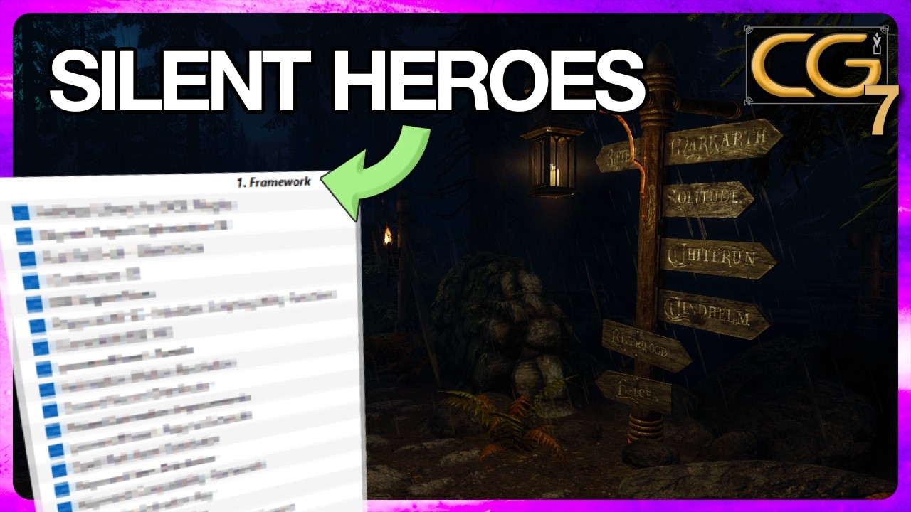 Модификации на основе Framework | Секретные герои моддинга Skyrim | Полное руководство, часть 7