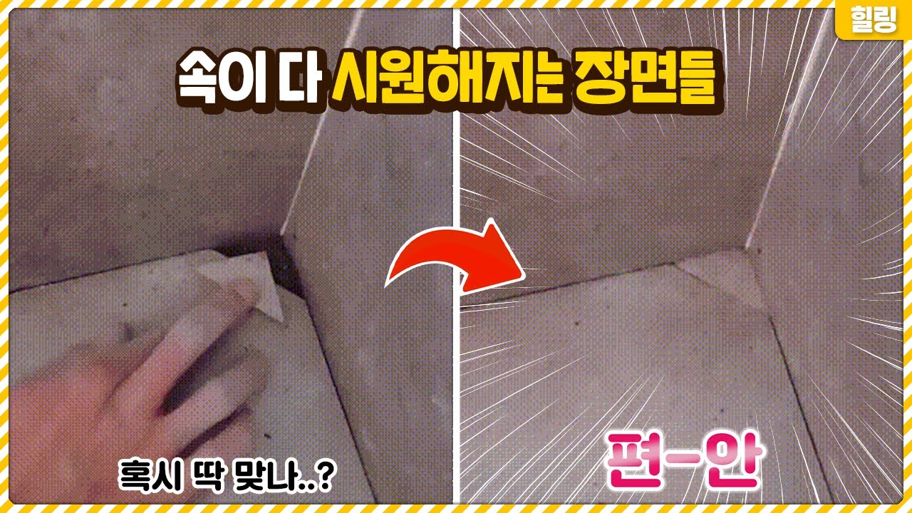 캬 이게 쏙 들어가네ㅎㅎ 속이 다 시원해지는 편안한 장면들