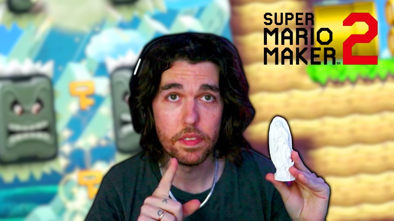 La VIRGEN DE GUADALUPE no evita que SUFRA en MARIO MAKER 2