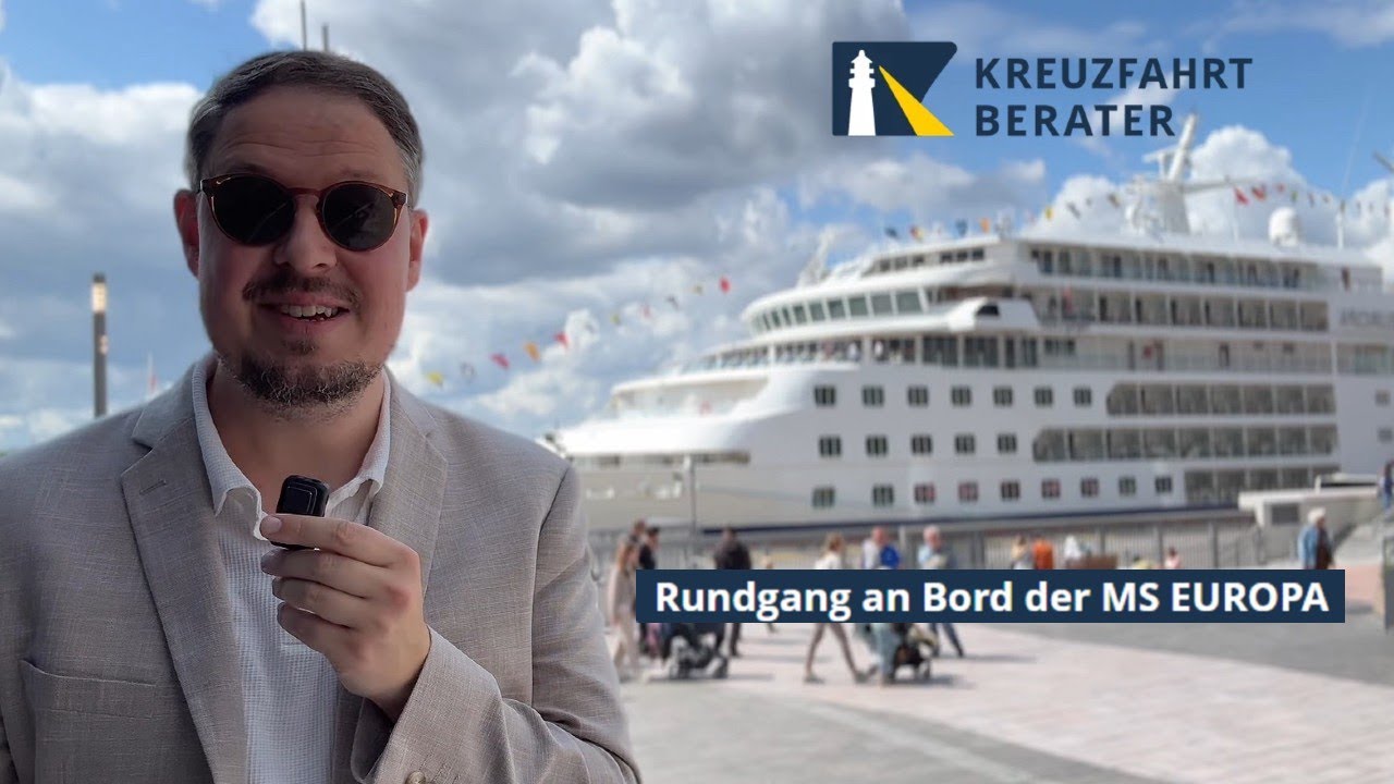 MS EUROPA: Ein Schiffsrundgang auf dem Luxuskreuzfahrtschiff von Hapag-Lloyd Cruises.