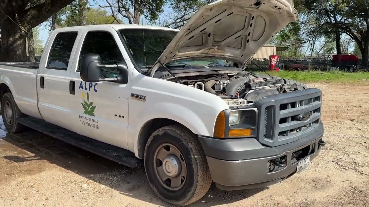 Lot 12A - 2006 Ford F-250 XL Super Duty Crew Cab Power Stroke Diesel VIN: 1FTSW20P86EA65223