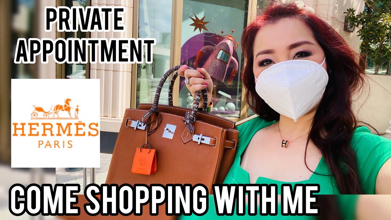 LUXURY SHOPPING VLOG 2020 at HERMES. Unboxing coming. WHAT’s IN MY BAG (Birkin30) ComeShoppingWithMe