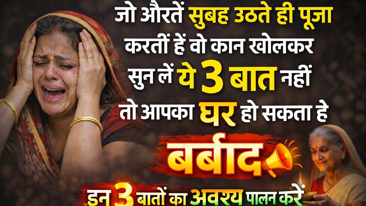अगर घर में शांति चाहते हो तो पूजा करने के बाद ये 3 काम कभी न करें😢#viralvideo#trendingvideo#worship 