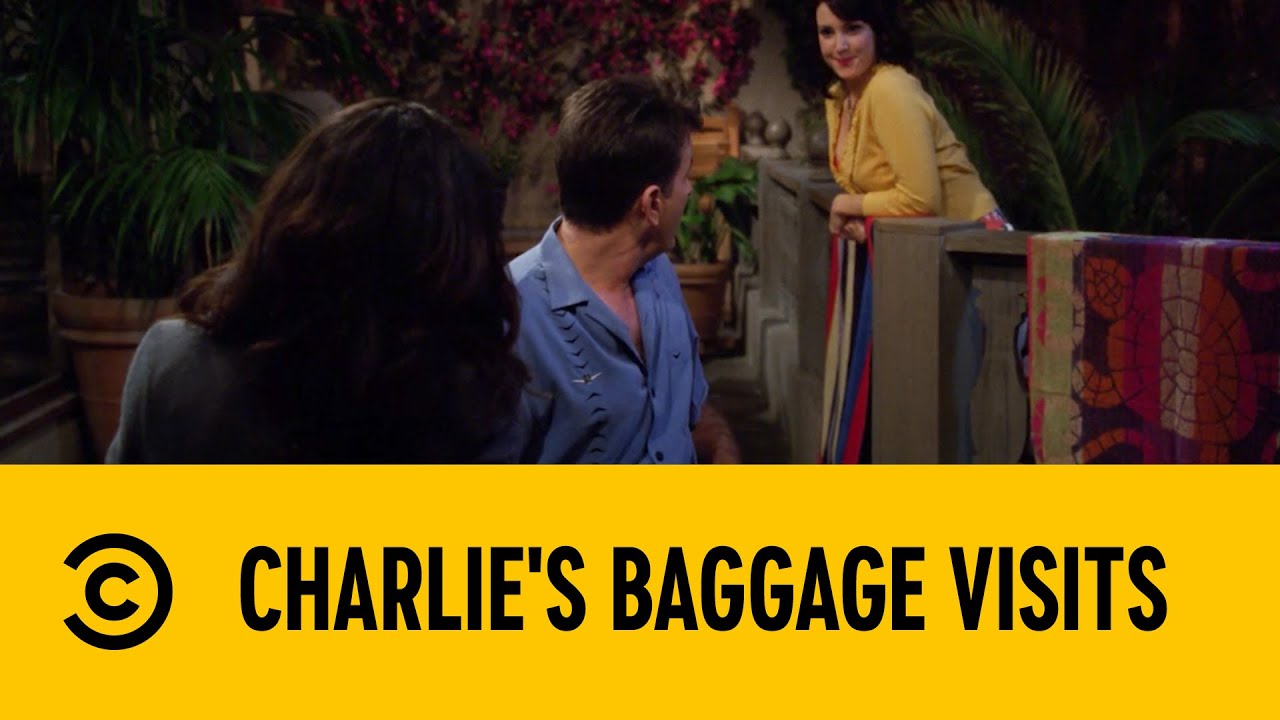 Charlie's Baggage Visits | Two And A Half Men | Comedy Central Africa